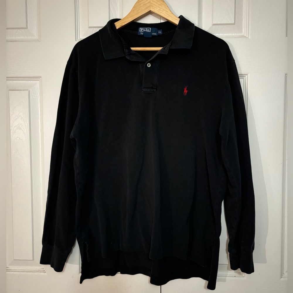 Men's POLO by Ralph Lauren Long Sleeve Polo Shirt XL